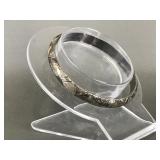Vintage Sterling Silver Clamper Bracelet