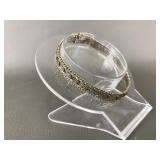Sterling Silver Italian Riccio Chain Bracelet