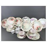 Antique Porcelain Decorative Plates - Versailles