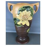 Vintage Roseville Pottery Ceramic Water Lily Vase