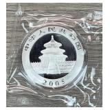 2005 Panda 1oz .999 Fine Silver