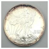 1996 American Silver Eagle .999 Fine Silver