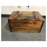 Heavy Duty Wooden Advertising Or Beer Crate