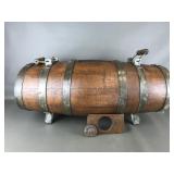 Antique? Nautical Water Or Grog Barrel