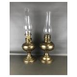 Poss. Antique Rayo Kerosene Oil Lamp & Royal