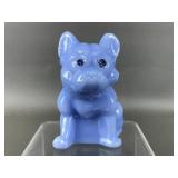 Westmoreland Bulldog Art Glass Figurine