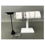 Old Hollywood Style Rhinestone Costume Jewelry