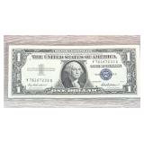 1957 Series $1 Dollar Silver Certificate