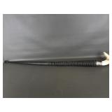 Handcrafted African Walking Stick W Bone Handle