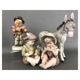 Vtg M.i. Hummel Little Fiddler Porcelain Figurine