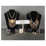 Gold Tone Paparazzi Costume Jewelry