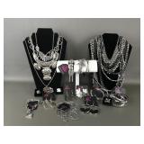 Paparazzi Silver Tone Costume Jewelry
