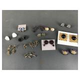 Mother Of Pearl & More Clip & Screw Back Earrings