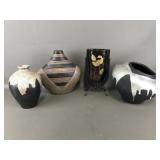 Vintage Haeger Raku Collection Ceramic Vase & More