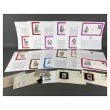 Vtg Disney, Porky Pig & More Commemorative Stamps
