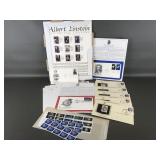 Albert Einstein, Houdini Commemorative Stamps