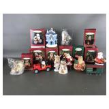 1997 Santa's Merry Path Hallmark Keepsake Ornament