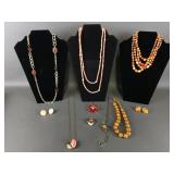 Vintage Cliosonne Heart Locket Pendant & More