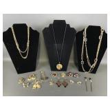 Monet & More Gold & Jewel Toned Costume Jewelry