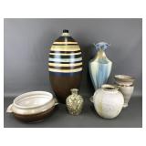 Ceramic Earth Tones Art Vases