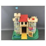 Vtg Fisher-price Little People Castle