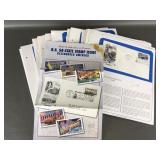 Vintage Commemorative Us State Stamps