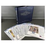 Vintage Commemorative Panel Stamps Of History