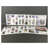 Vintage Historical Stamps From 2001-2002
