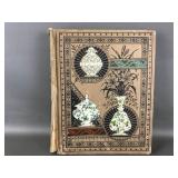 Antique Decorative Scrapbook W Tradecards &