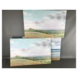 Landscape Art Wrapped Printed Canvases