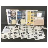Vintage Historical Artist & Filmakers Panel Stamps