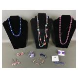 Vintage & Modern Colorful Costume Jewelry