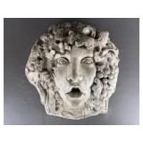 Vtg Reproduction Bacchus Outdoor Wall Plaque
