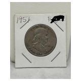 1951 Franklin Half Dollar 90% Silver