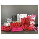Valentines Wilton Cake & Candy Silicone Molds &
