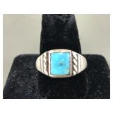Sterling Silver Ladies Southwestern Ring