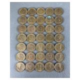 1968 Franklin Mint Presidential Hall Of Fame Brone