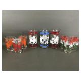 Vtg Hazel Atlas? Illustrated Juice & Drink Glasses