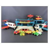 Vintage Fisher-price Play Family Fun Jet Airplane