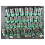 1979 7up United We Stand 50 States Cans