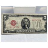 $2 Red Seal Bill Series 1928
