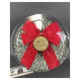 Vtg The Money Wreath Shredded Money Novelty
