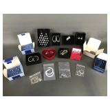 Black Diamond Tone Costume Jewelry Earrings & More