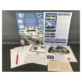 Vintage Model Trains & More Commemeroative Stamps