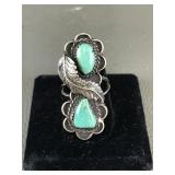Sterling Silver Artisan Crafted Turquoise Ring