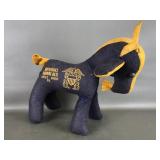 Vintage Us Navy Wool Plush Goat Toy W Felt
