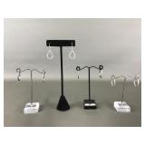 Sterling Silver Pierced Earrings