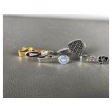 Vtg Men's Kinney Co. Hickok & More Tie Clips