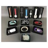 Linked Watch & Bracelets & More