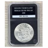 1890 Morgan Silver Dollar